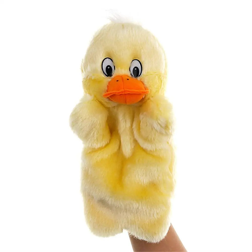 Animal Hand Puppet Cat Dolls Plush Hand Doll Puppets for Telling Story Cartoon Plush Toys
