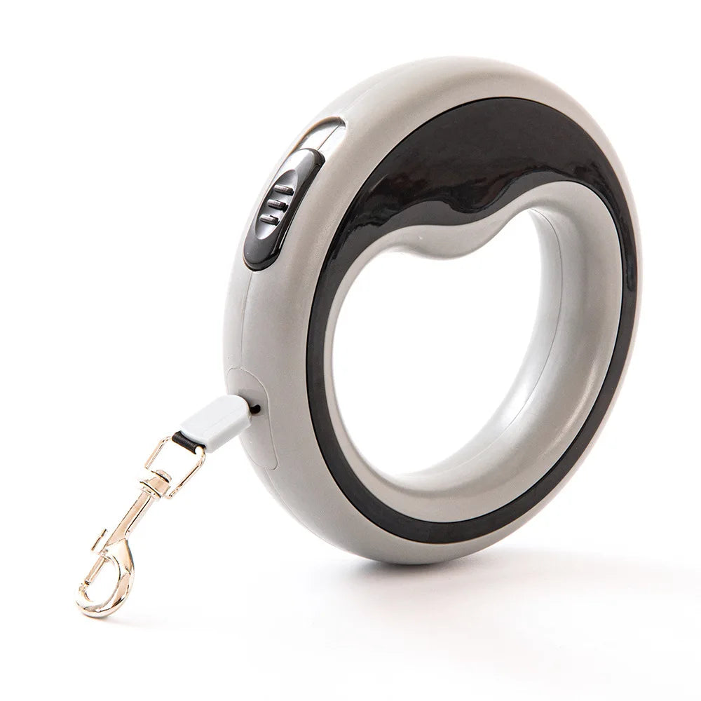 Retractable Dog Leash with Loop Handle: Automatic Extending Lead for Outdoor Walks, Tangle-Free Design for Medium/Large Dogs