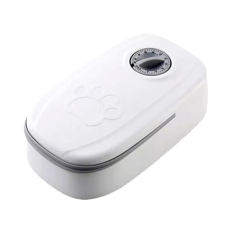 Automatic Pet Feeder For Cats And Small Dogs Dry Or Semi-Moist Pet Food Dispenser With 48-Hour Timer For Puppy Kitten Home Use