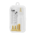 1 Set  pet feeding bottles, small pet feeders, dog and cat feeders, juvenile pet feeders, bottle and syringe type feeders