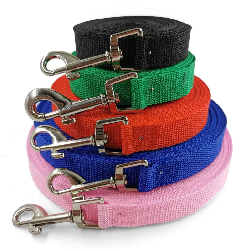 Long Leash for Dogs 1.2M-30M Overlength Puppy Outdoor Training Nylon Rope Extended Control Dog Leashes Accessory