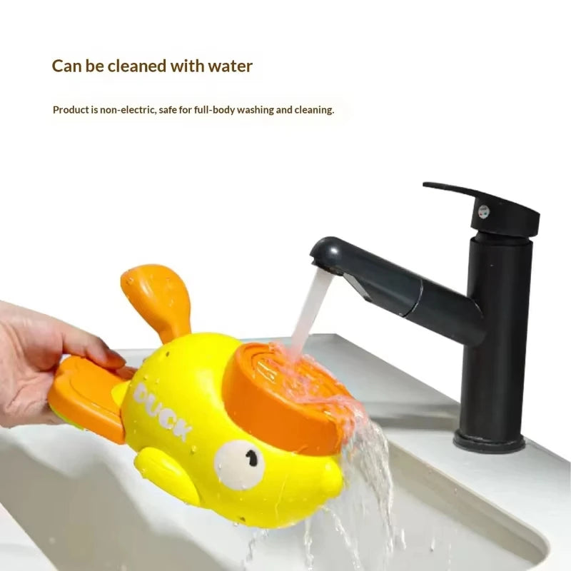 Duck Pet Feeder Automatic Feeder for Cats and Dogs Educational Toy Prevents Overeating Supports Multiple Families Training Toy