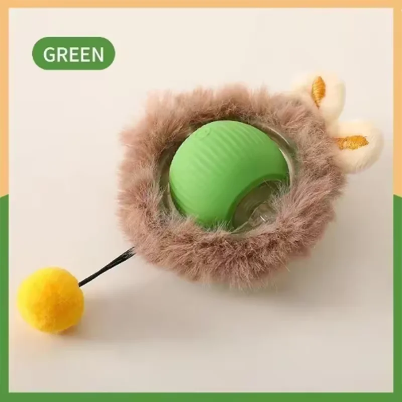 Hot pet dog toys are automatically teasing cat balls and self-exciting cat sticks and ticks and resistant to wear pet toys