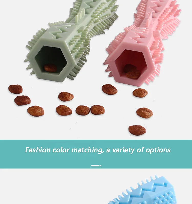 Pet Toys, Hexagonal Dog Toys, Cat and Dog Chew Sticks, Boredom-Relieving, Bite-Resistant Chew Toys