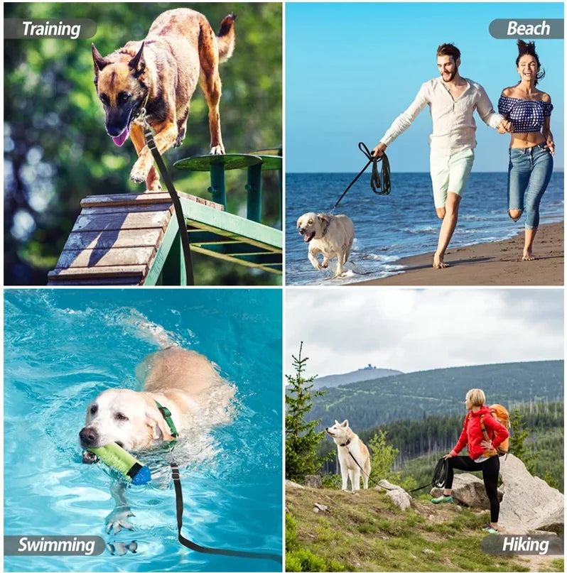 Long Dog Leash For Small Large Dogs Cats Strong Nylon Puppy Training Traction Rope Portable Pet Lead Golden Retriever Supplies